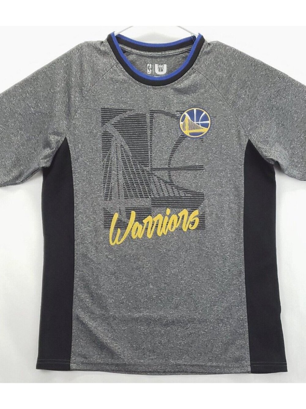 U Brand Golden State Warriors Steph Curry 30 Shirt Mens Medium Black Gray Tee